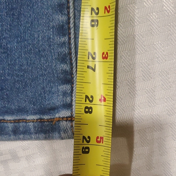 Judy Blue Straight Leg Jeans in Classic Blue - Picture 4 of 14